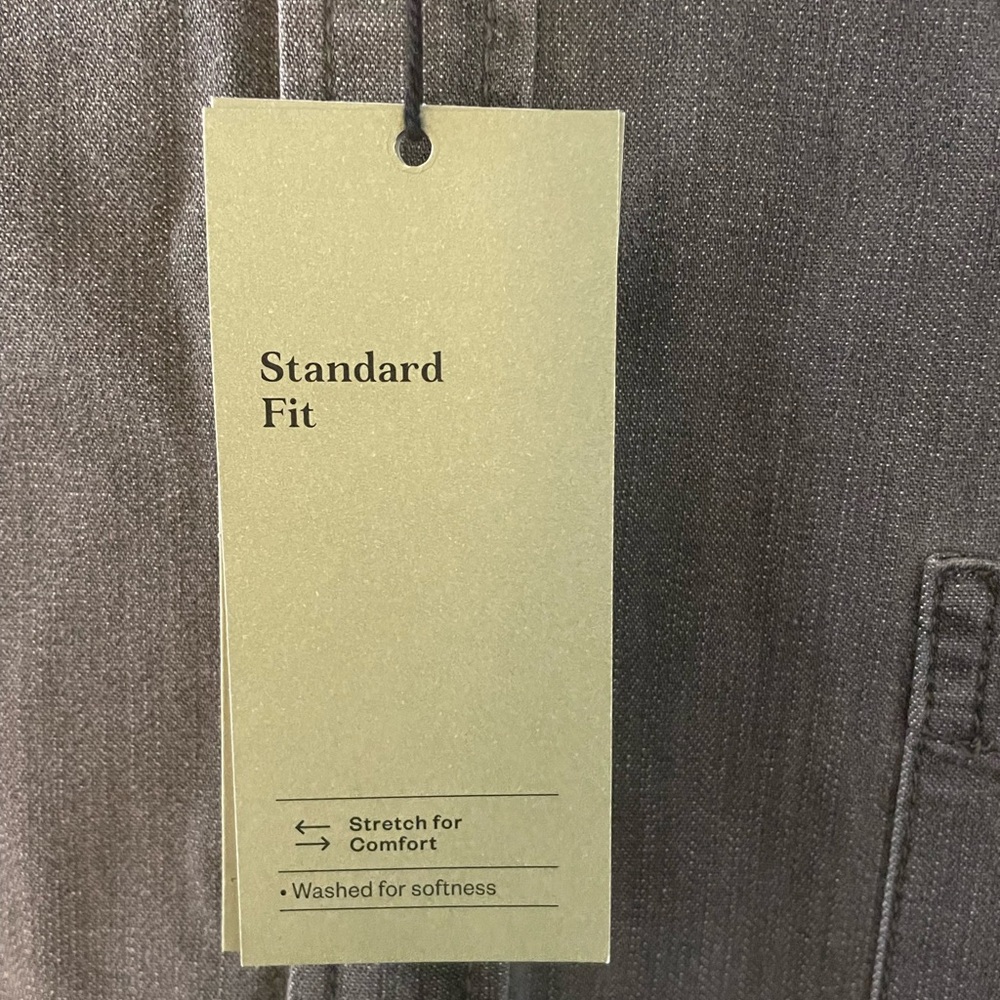 Goodfellow mens short sleeve shirt. Target brand. Dark gray. XXL.